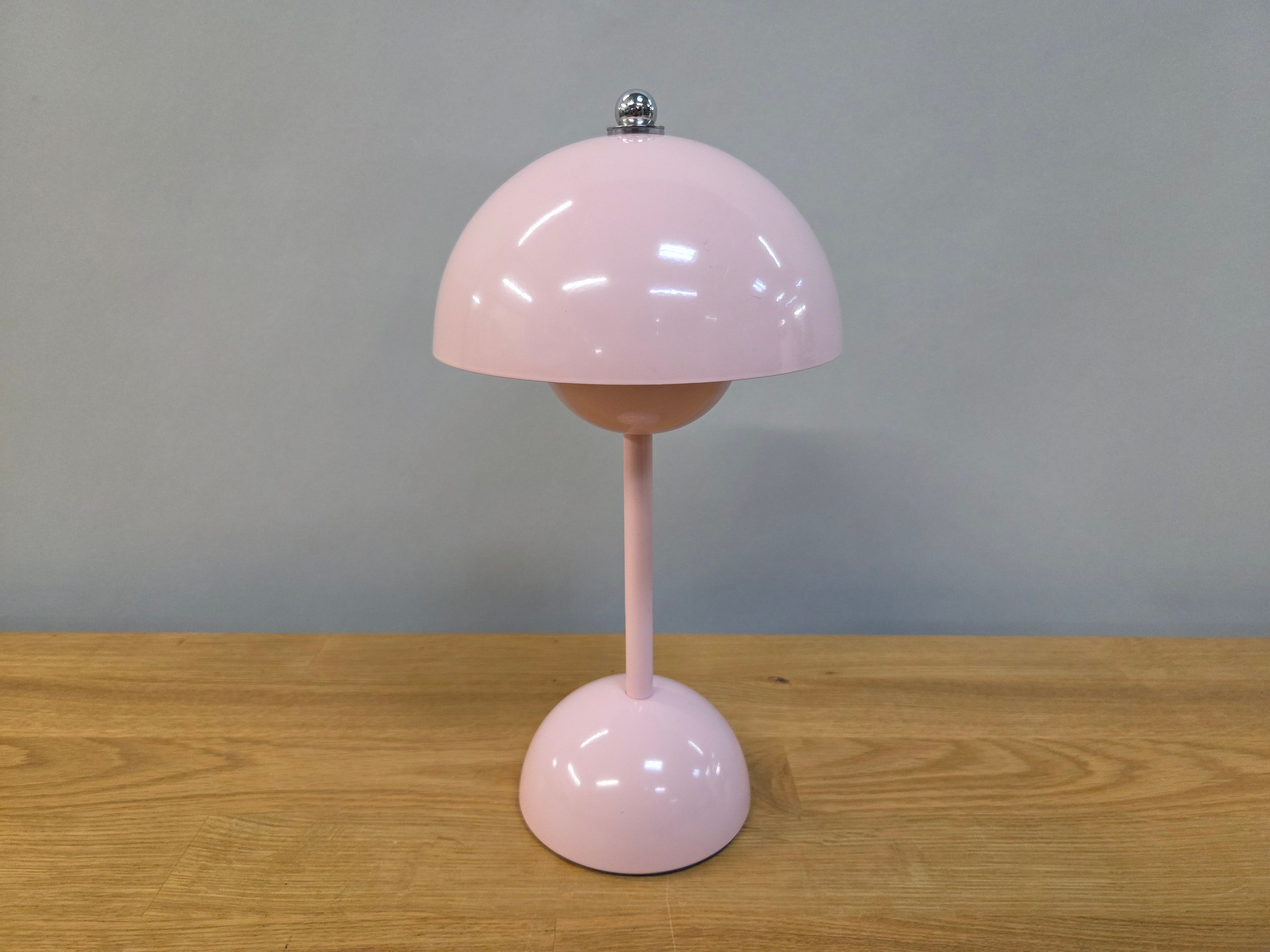 Small Pink LED Table Lamp