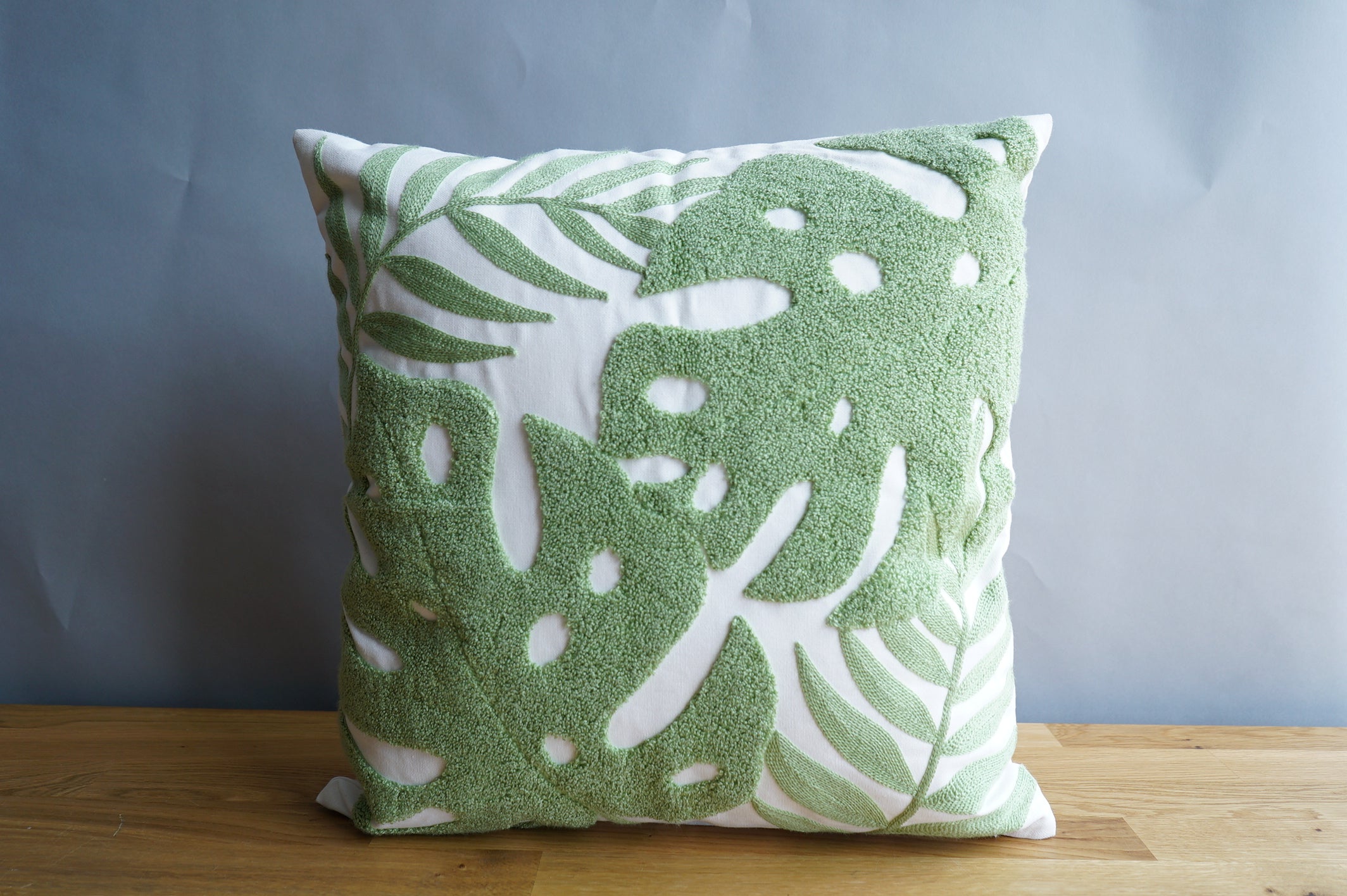 Green Leaf Pillow