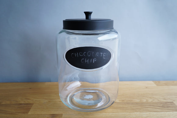 Clear Food Jar