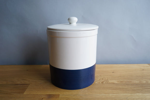 Blue Kitchen Canister