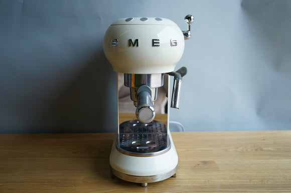 Cream Espresso Machine