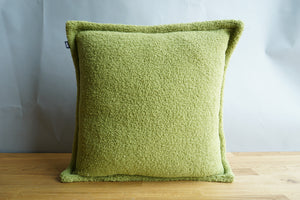 Green Sherpa Pillow