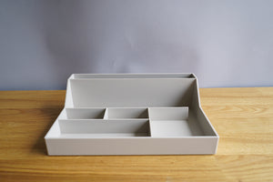 Grey Desk Organizer