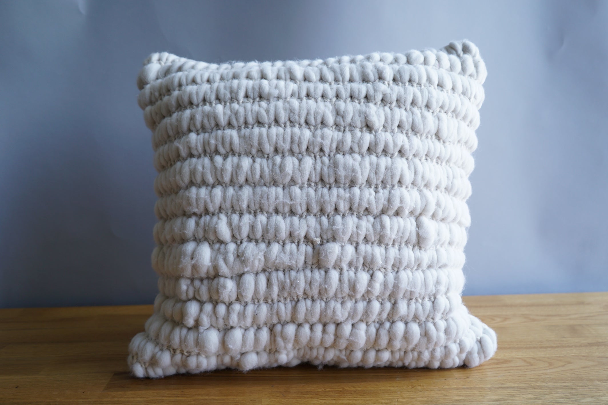 White Tufted Pillow
