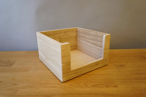 Light Wood Crate