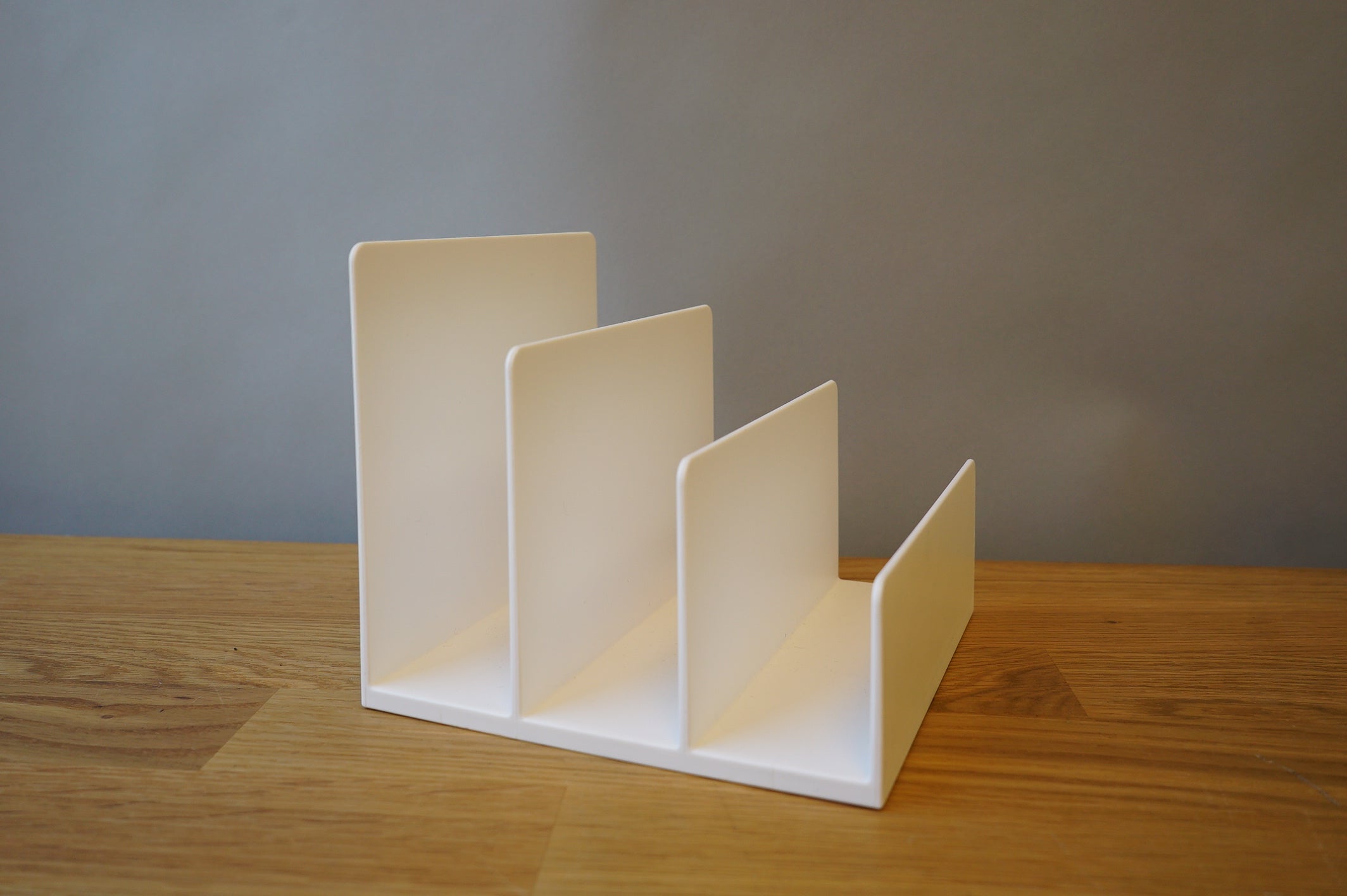White Folder Holder