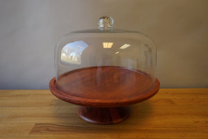 Cherry Wood Cake Stand