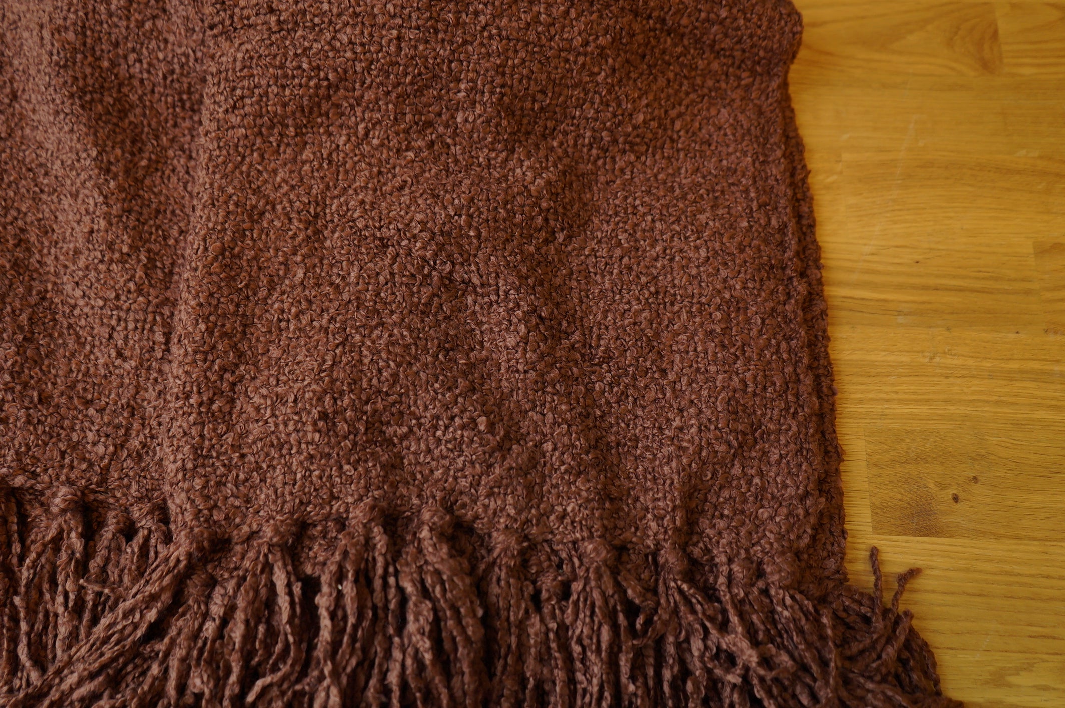 Brown Throw Blanket