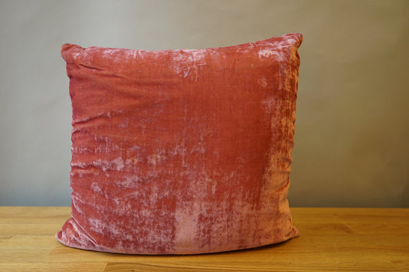 Pink Velvet Pillow