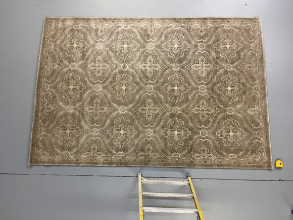 Brown Patterned Rug - 118x79