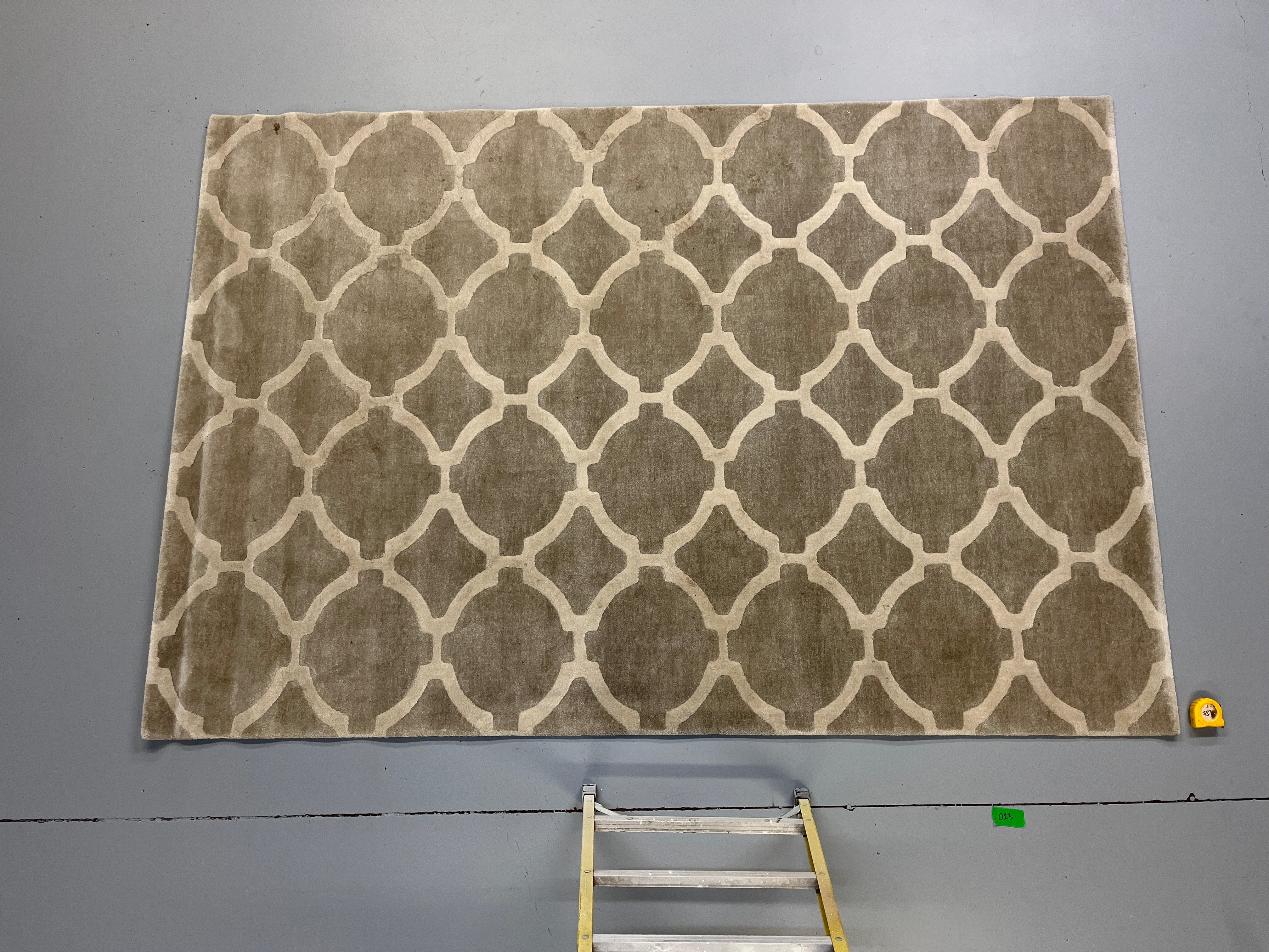 Brown Patterned Rug - 116x79