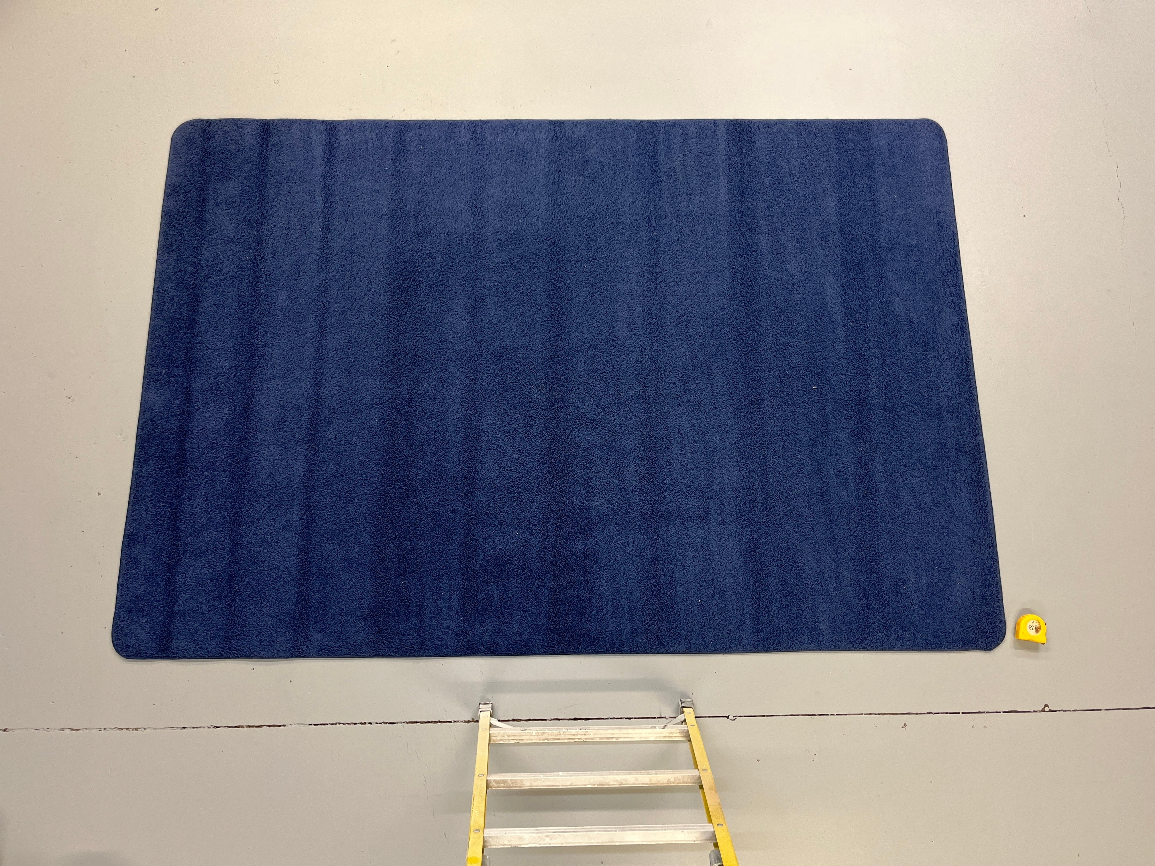 Dark Blue Rug - 106x72