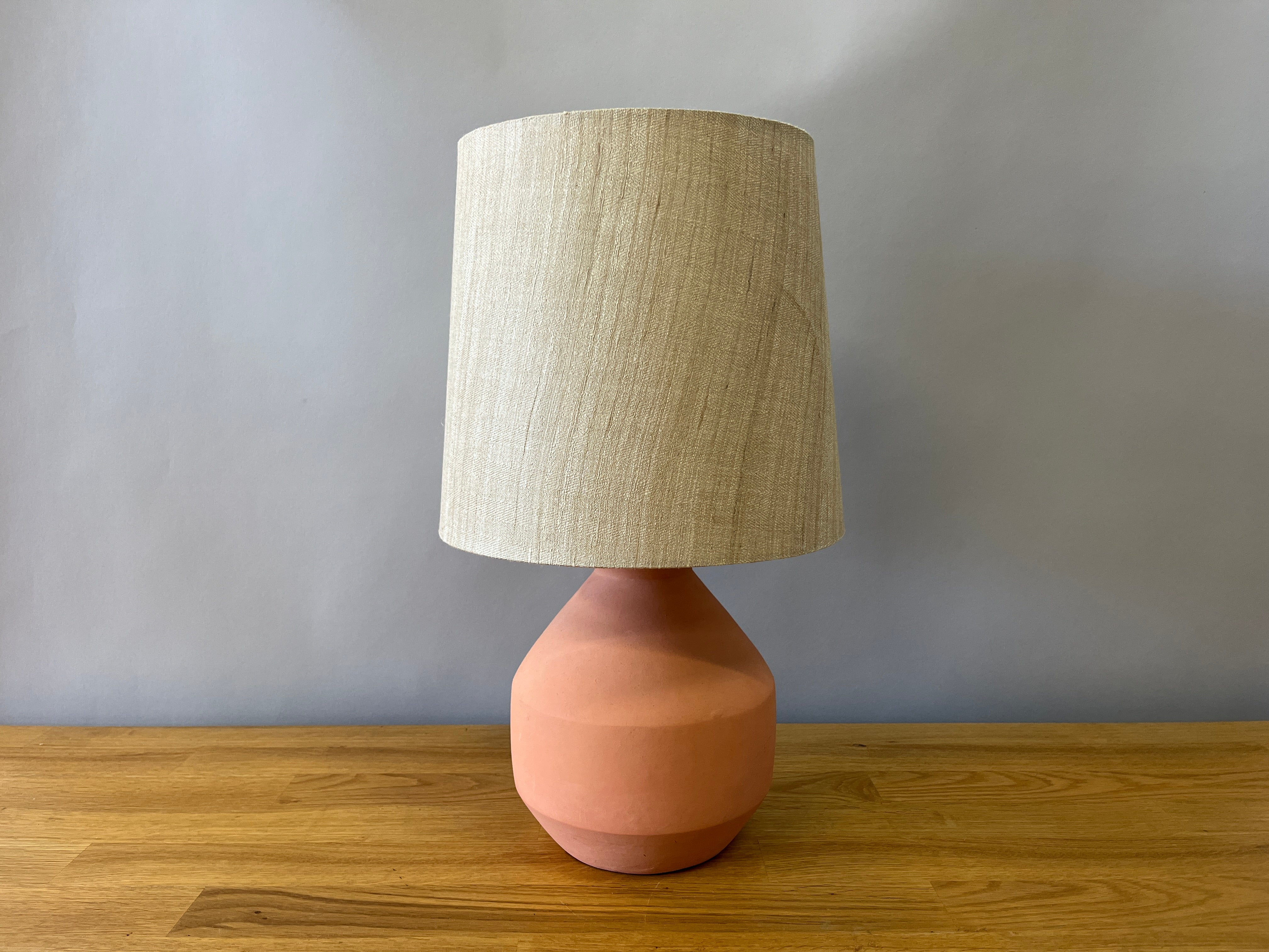 Terracotta Table Lamp