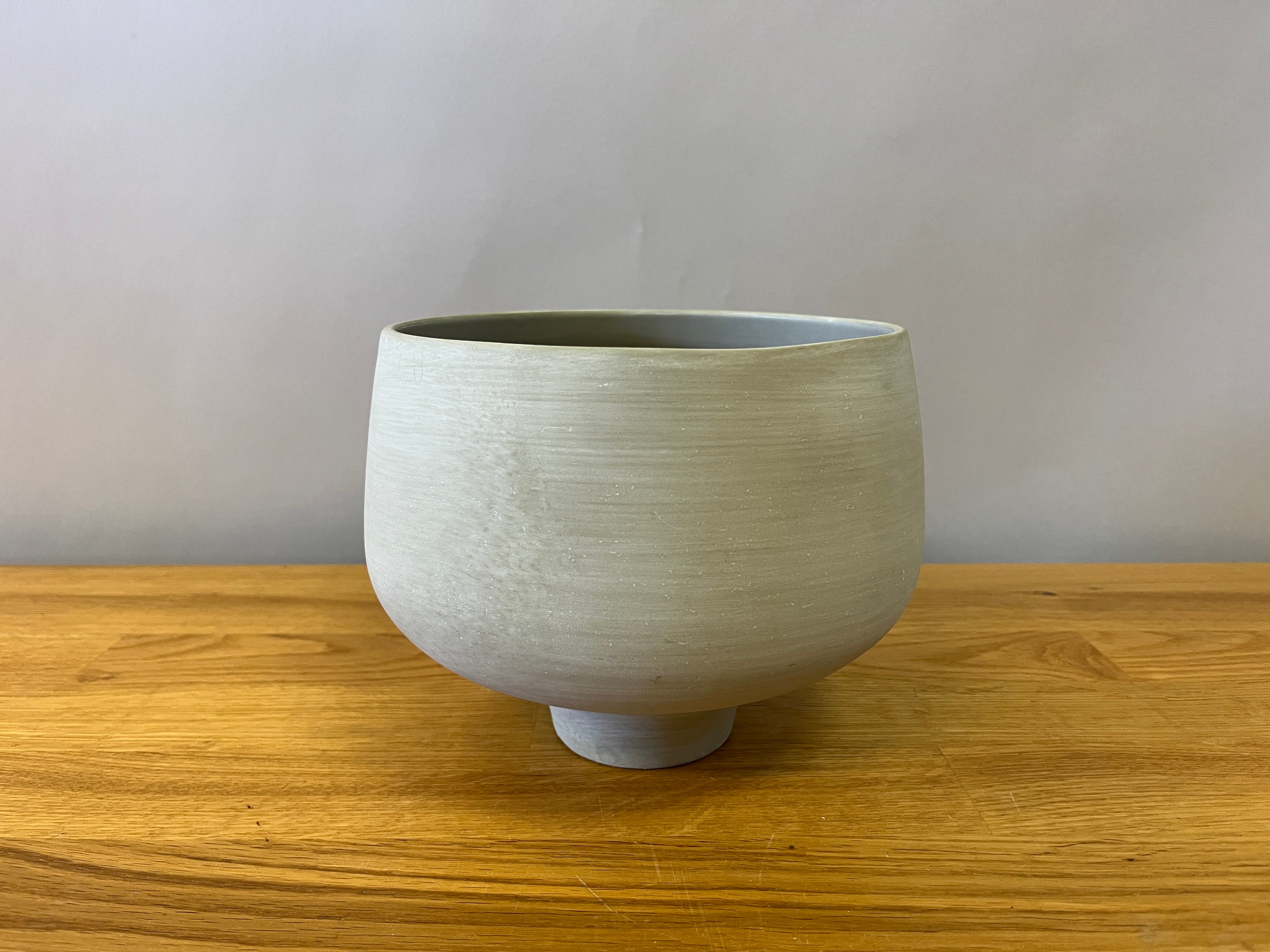 Grey Bulb Bowl
