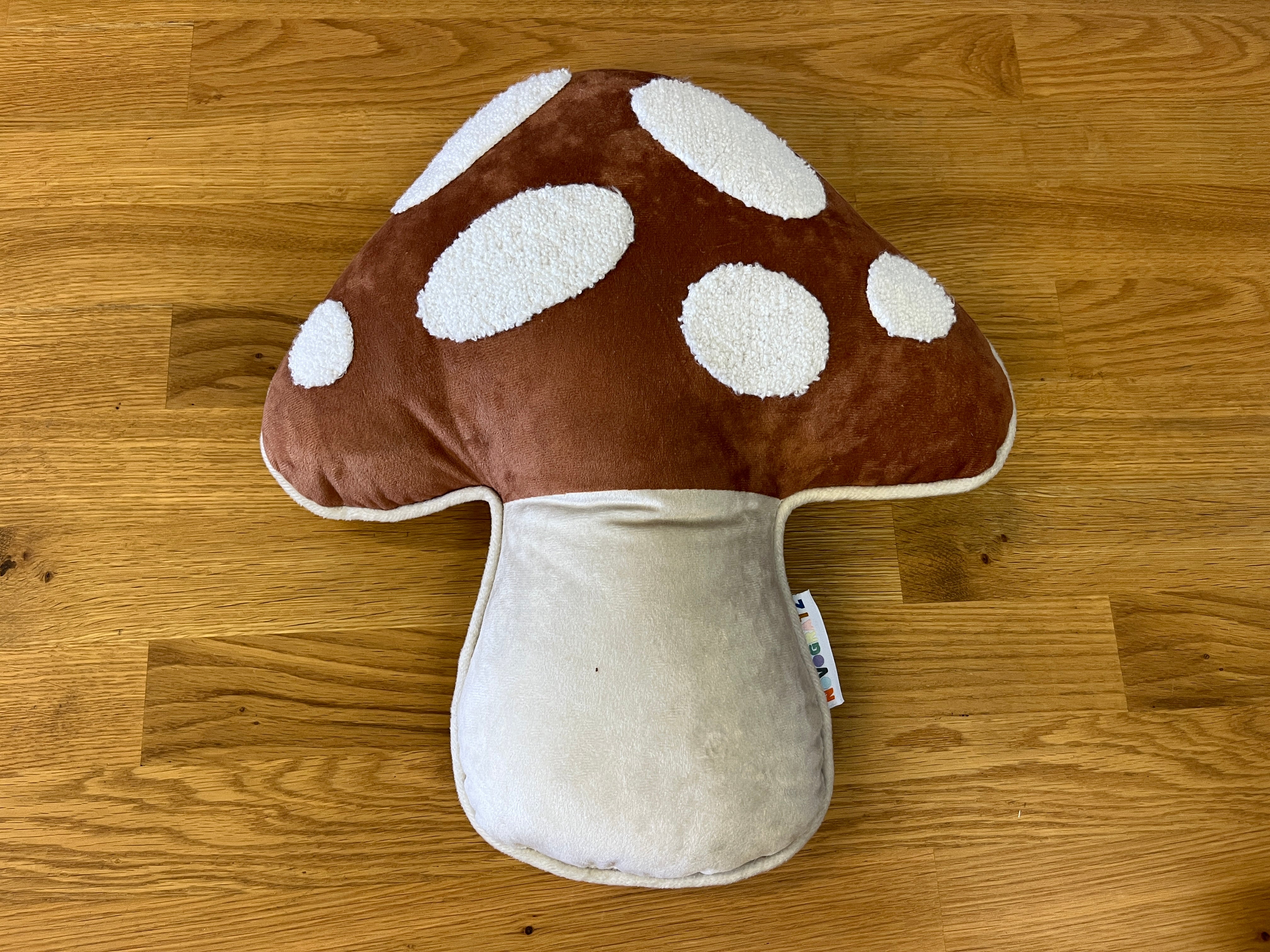 Brown Mushroom Pillow