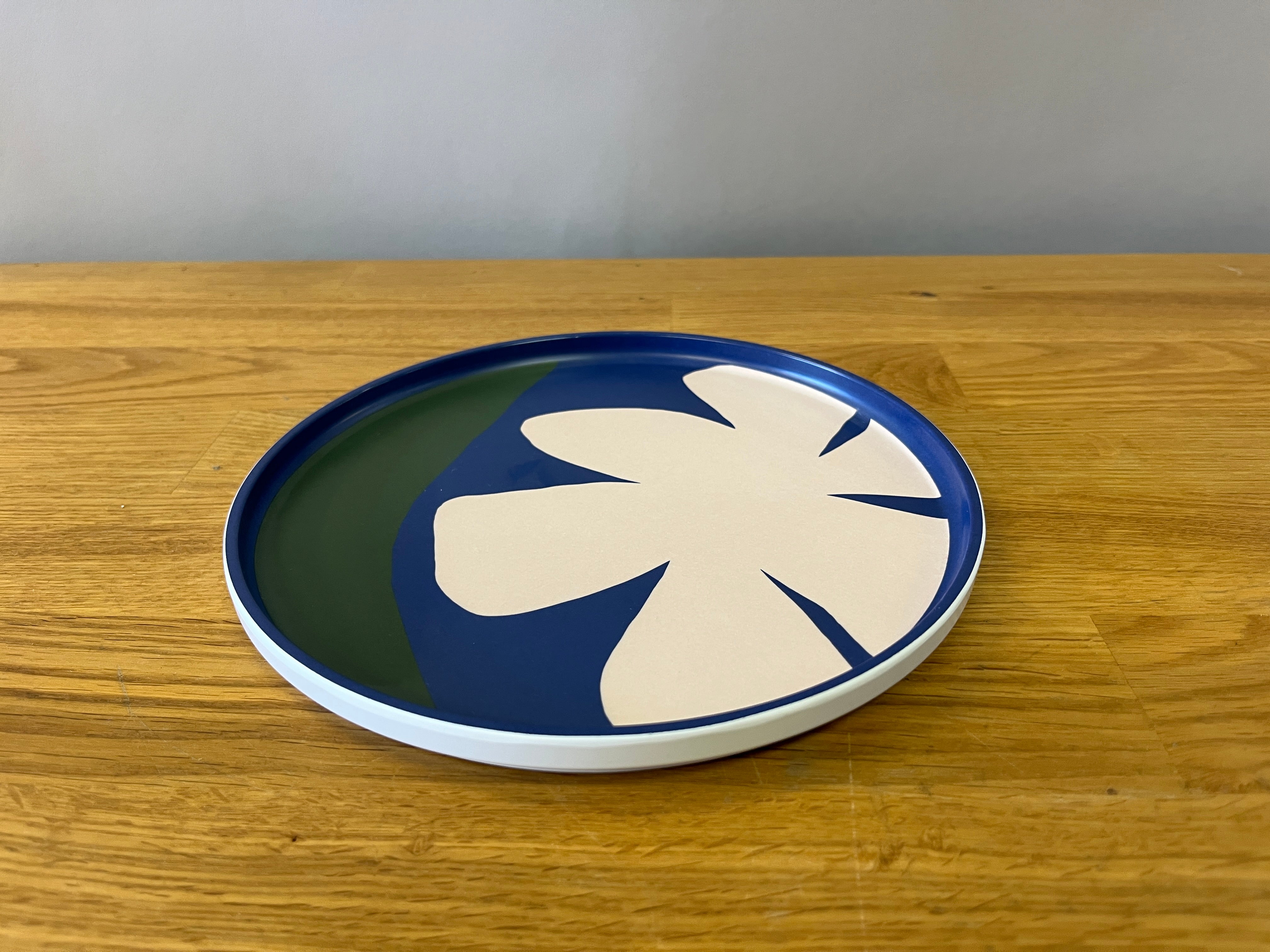 Melamine Flower Plate