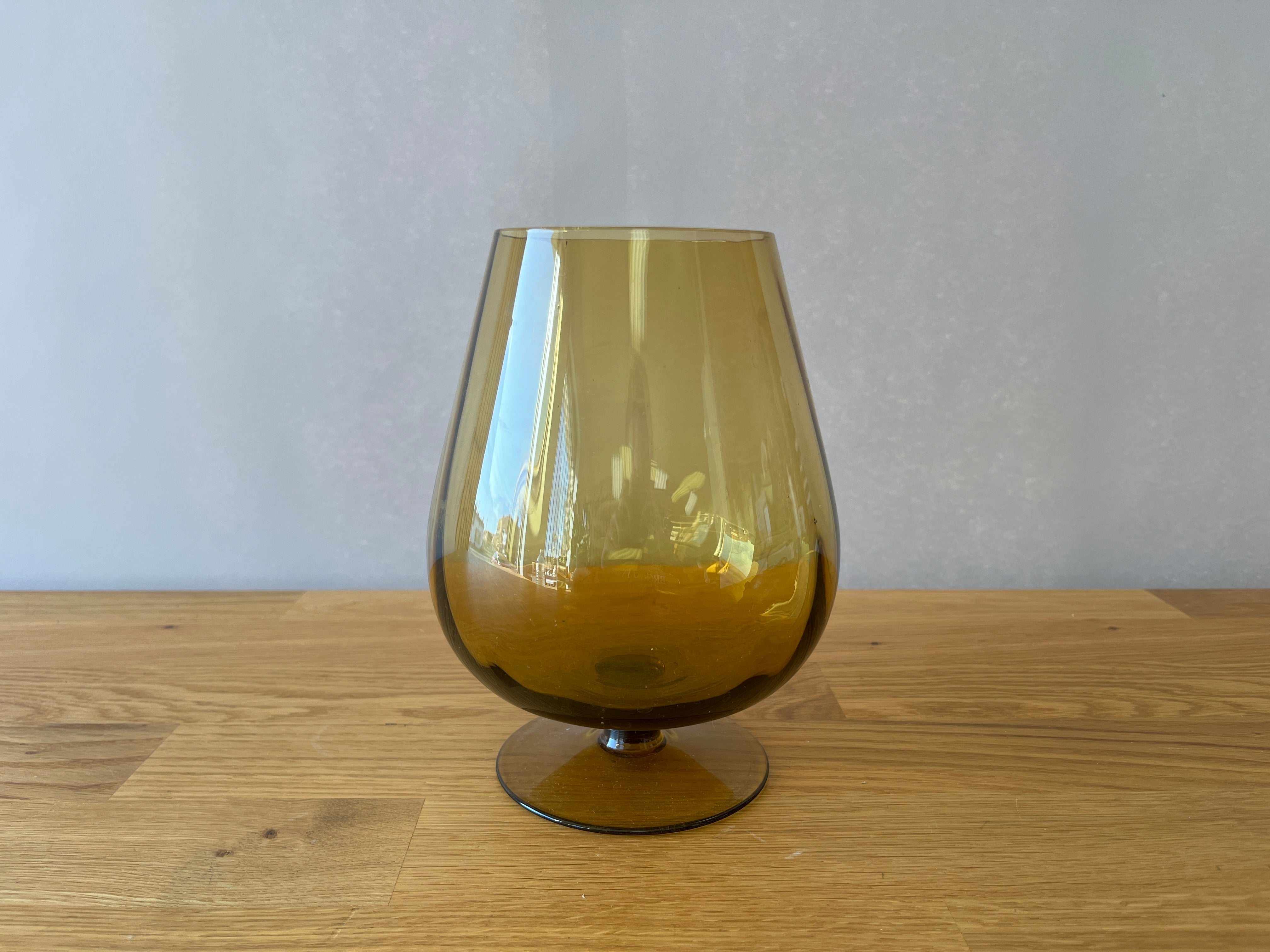 Green Glass Vase