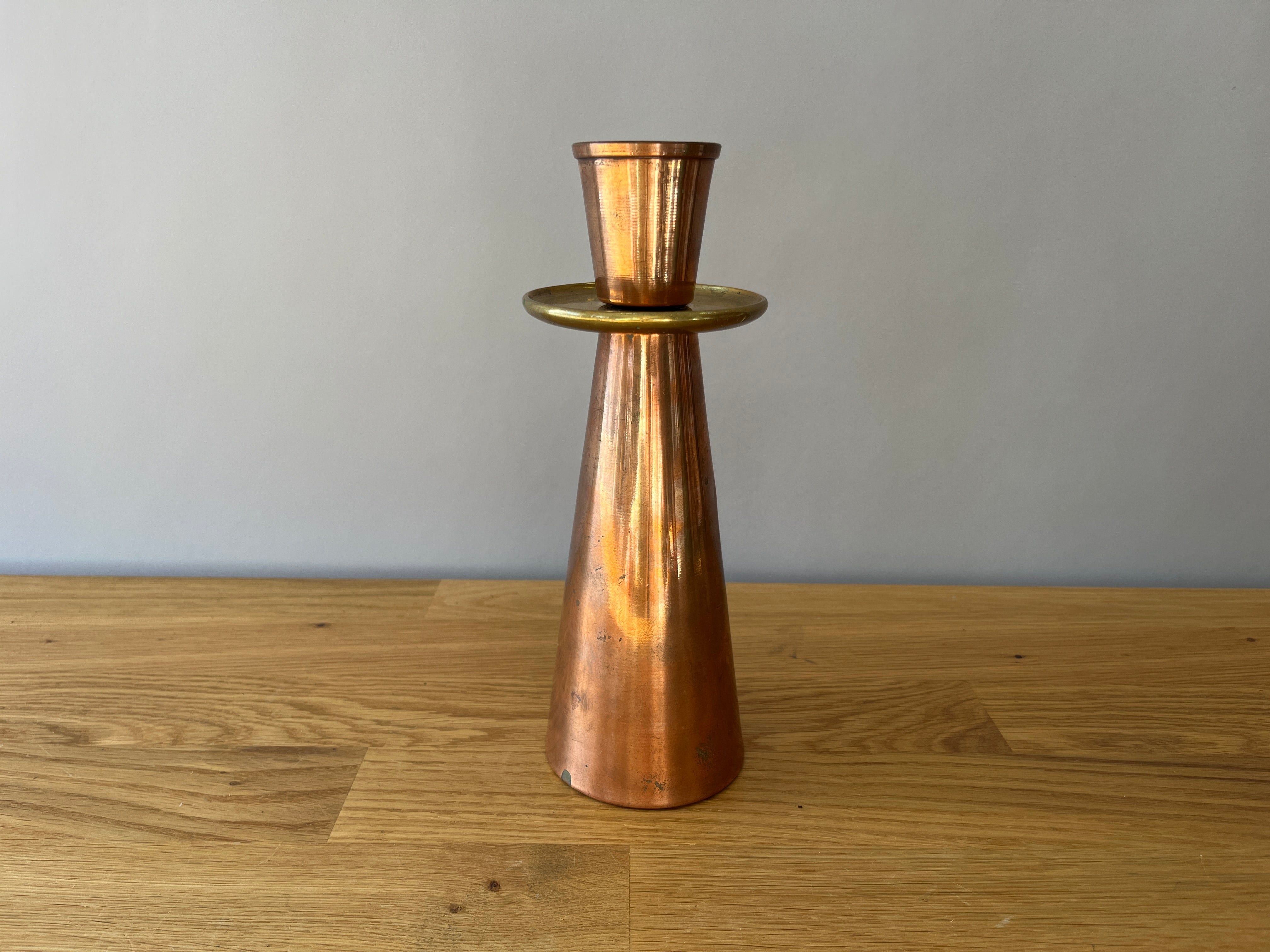 Copper Candlestick