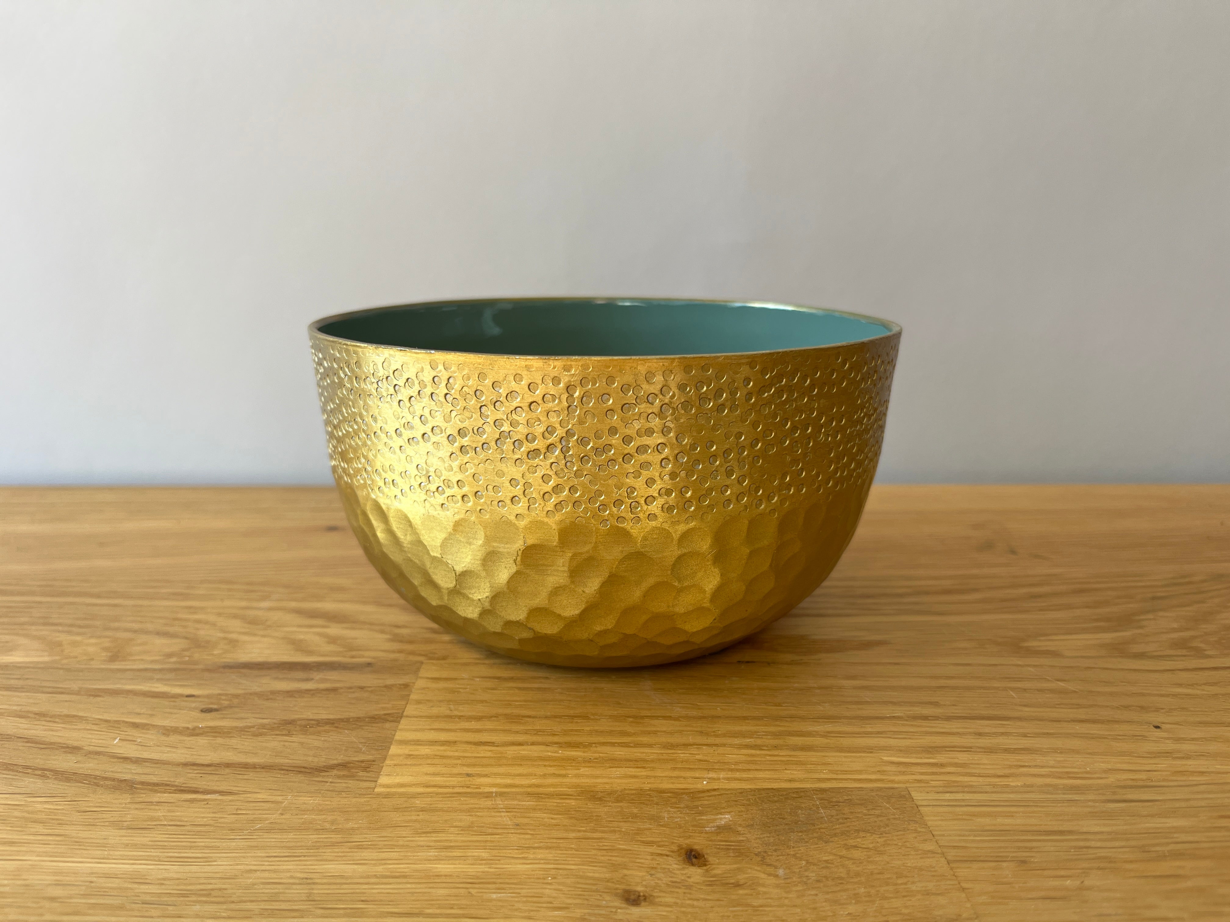 Hammered Brass Bowl
