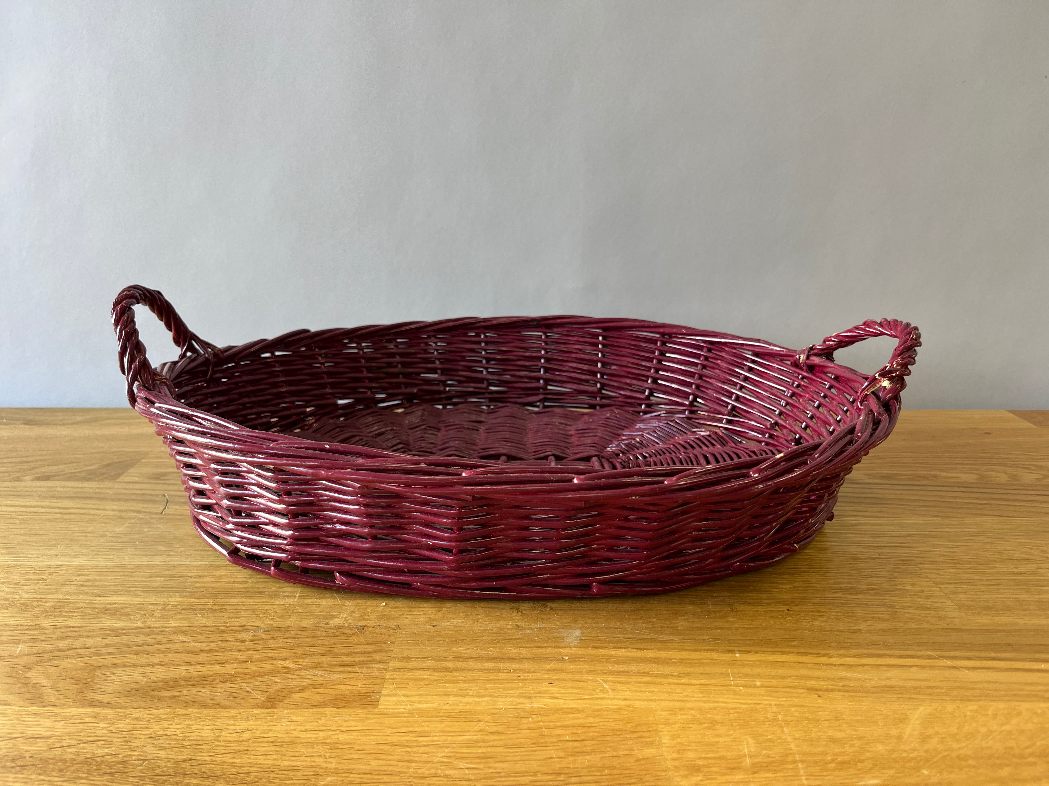 Purple Basket Tray