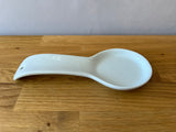 White spoon rest