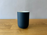 matte black toothbrush holder