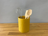 Yellow Utensil Holder