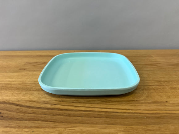 Teal Rounded Plate