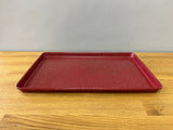 Red Baking Tray