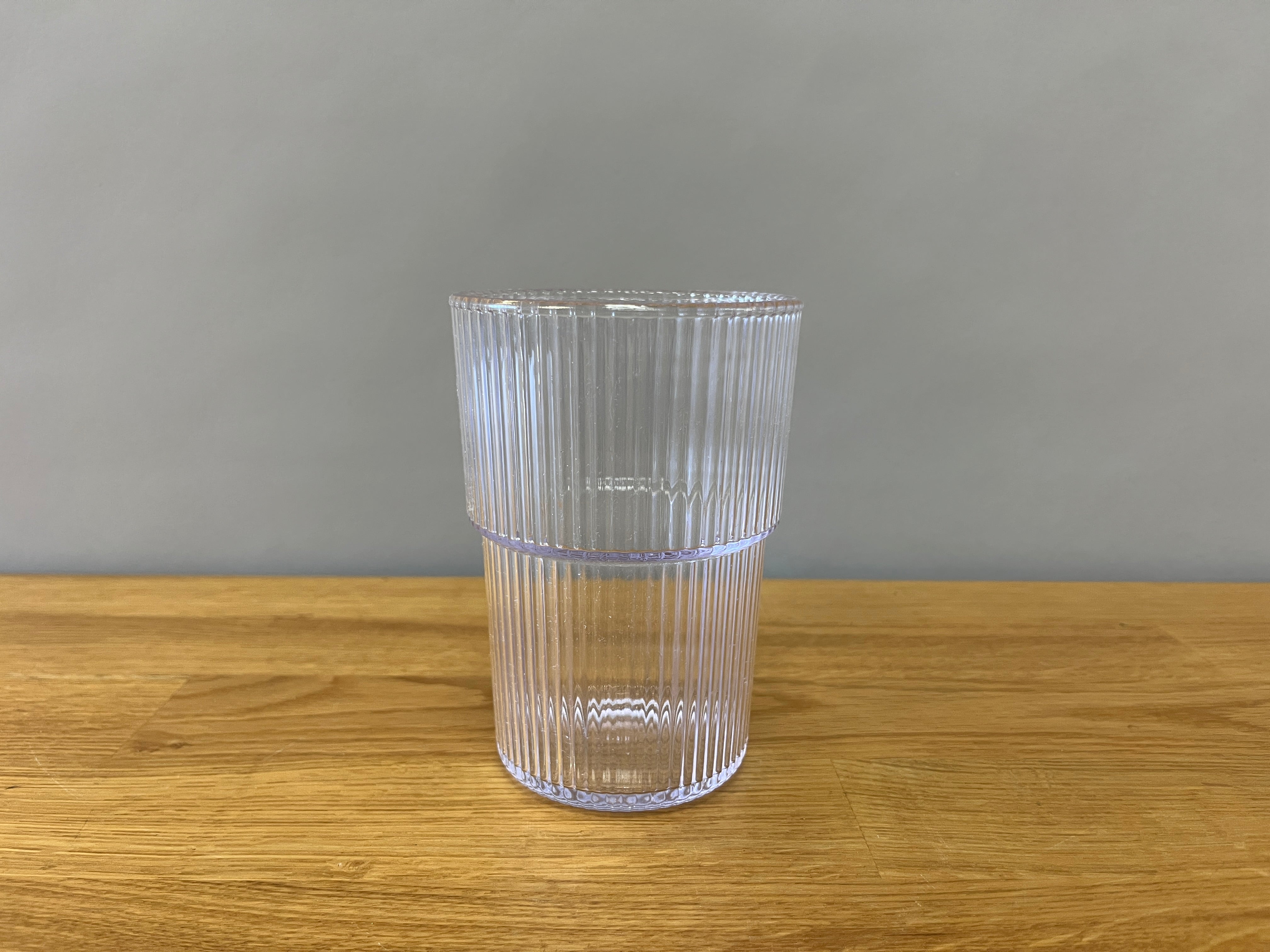 Fluted Drinking Glass