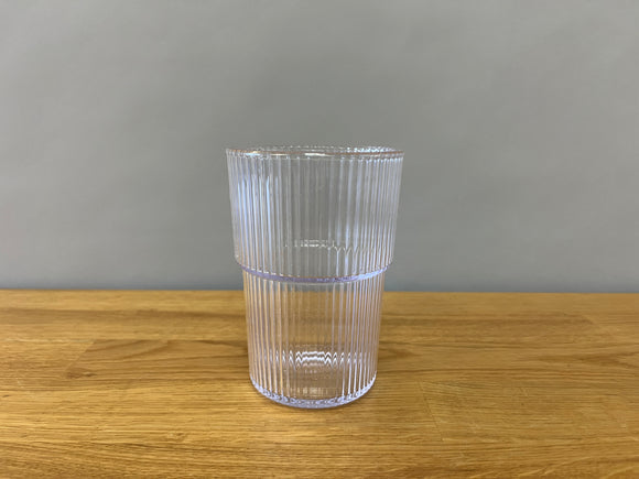 Fluted Drinking Glass