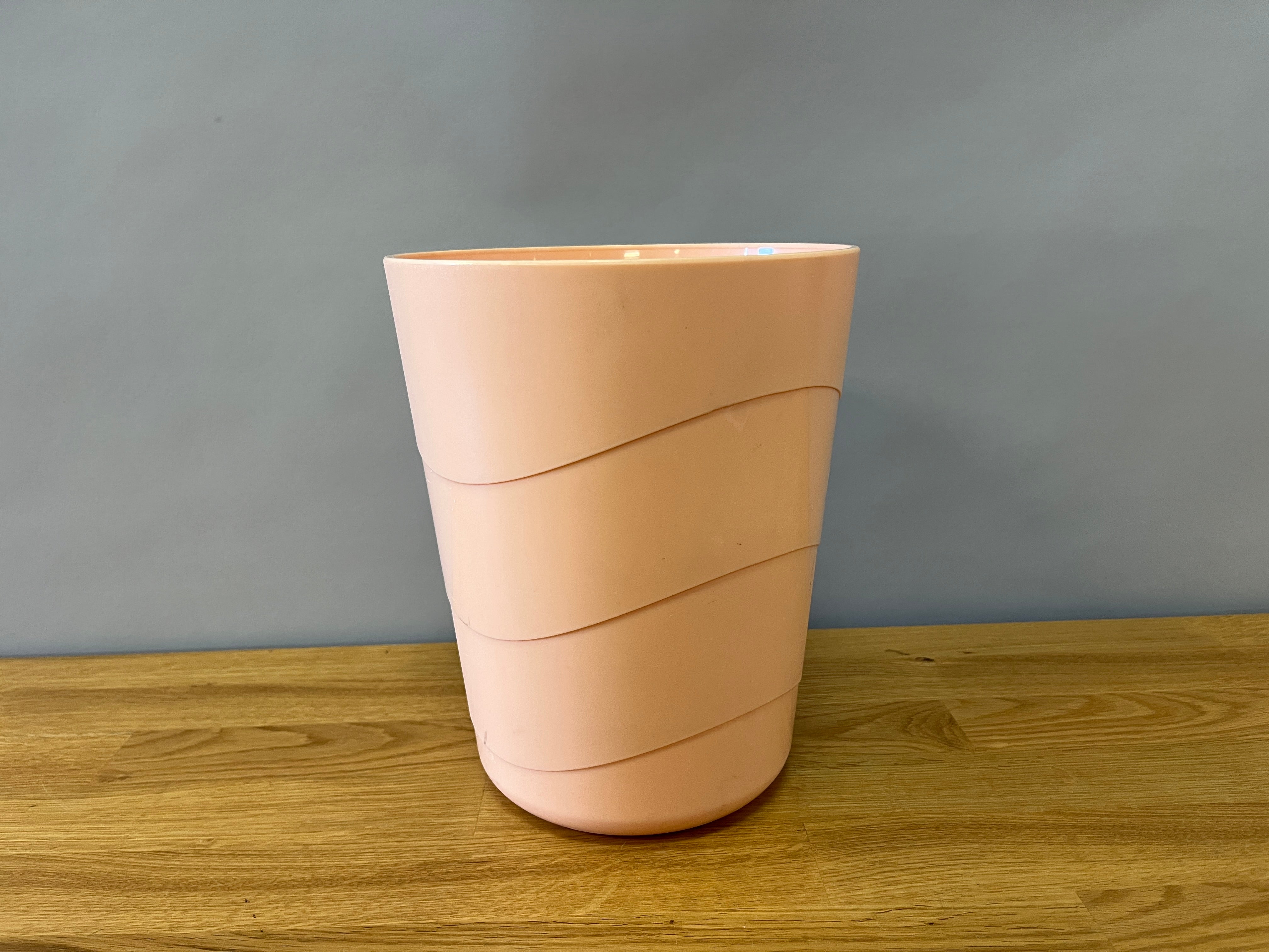 Pink Trash Can