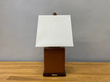Dark Orange/Brown Lamp