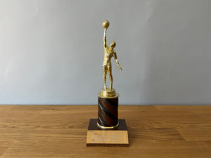 Gold Basketball Trophy