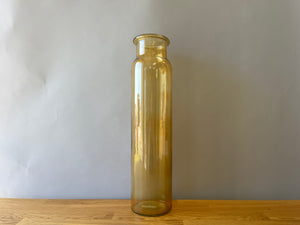 Tall Amber Vase