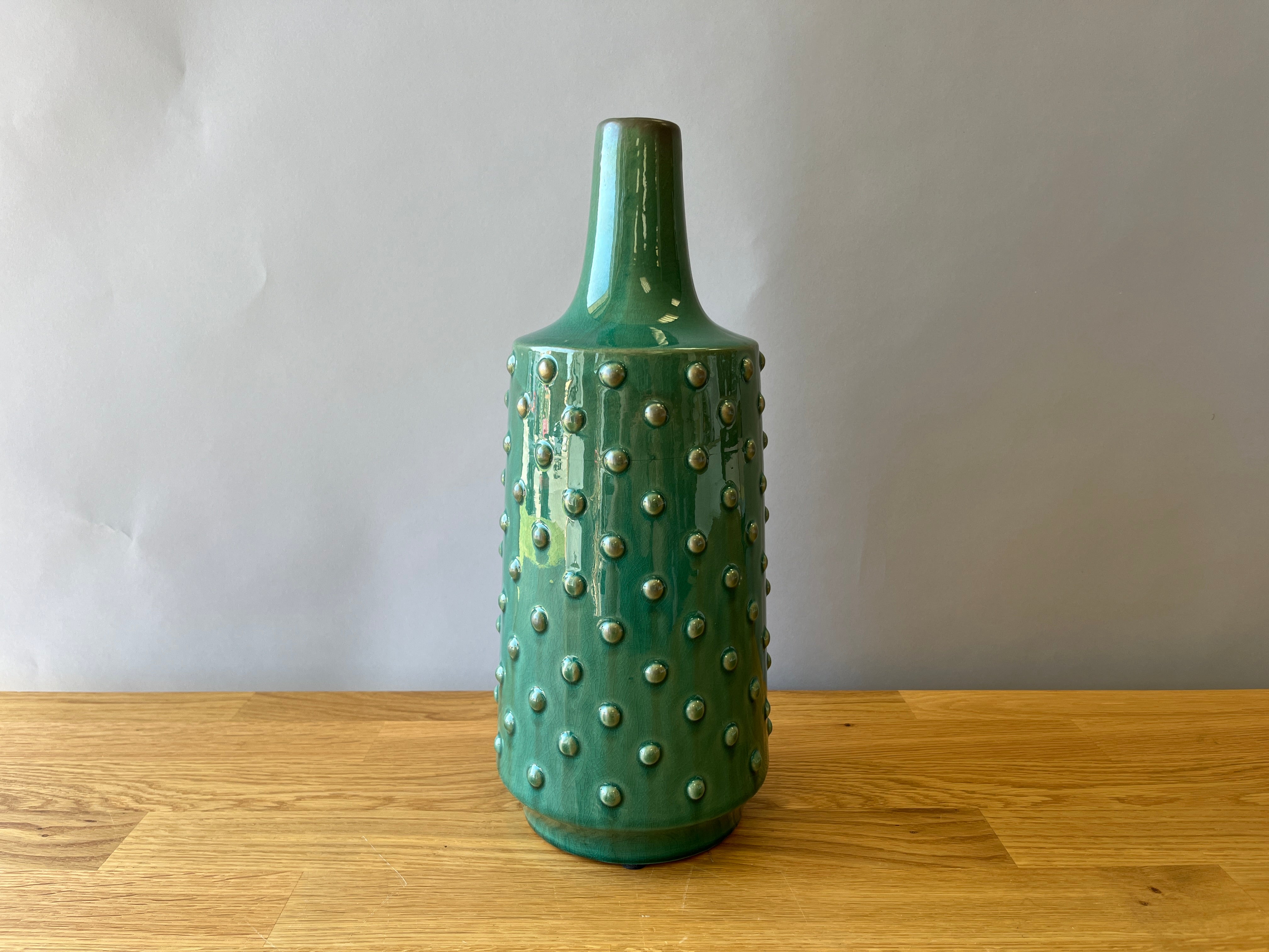 Green Bubble Vase