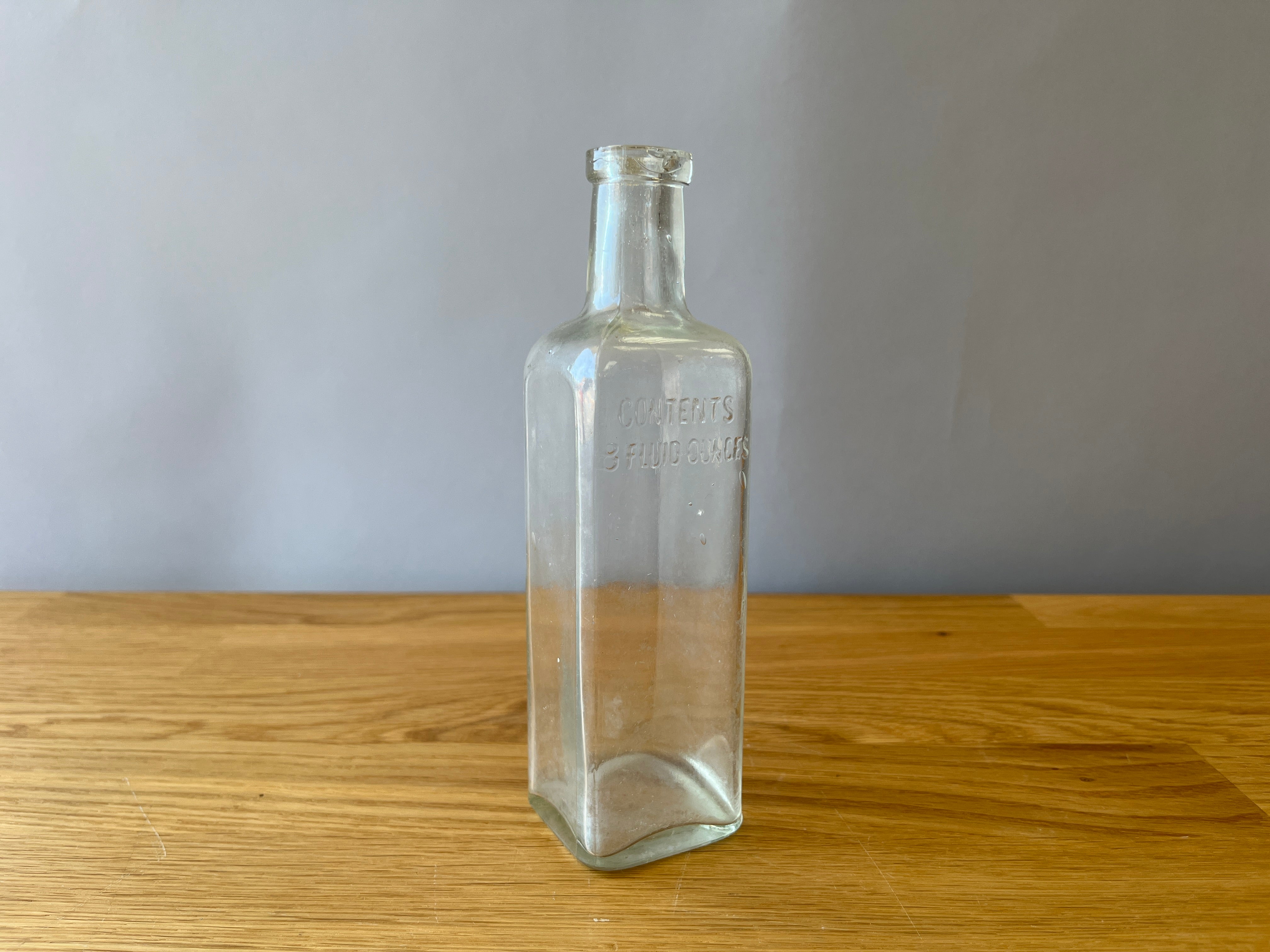 Clear bottle