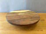 wooden cake stand