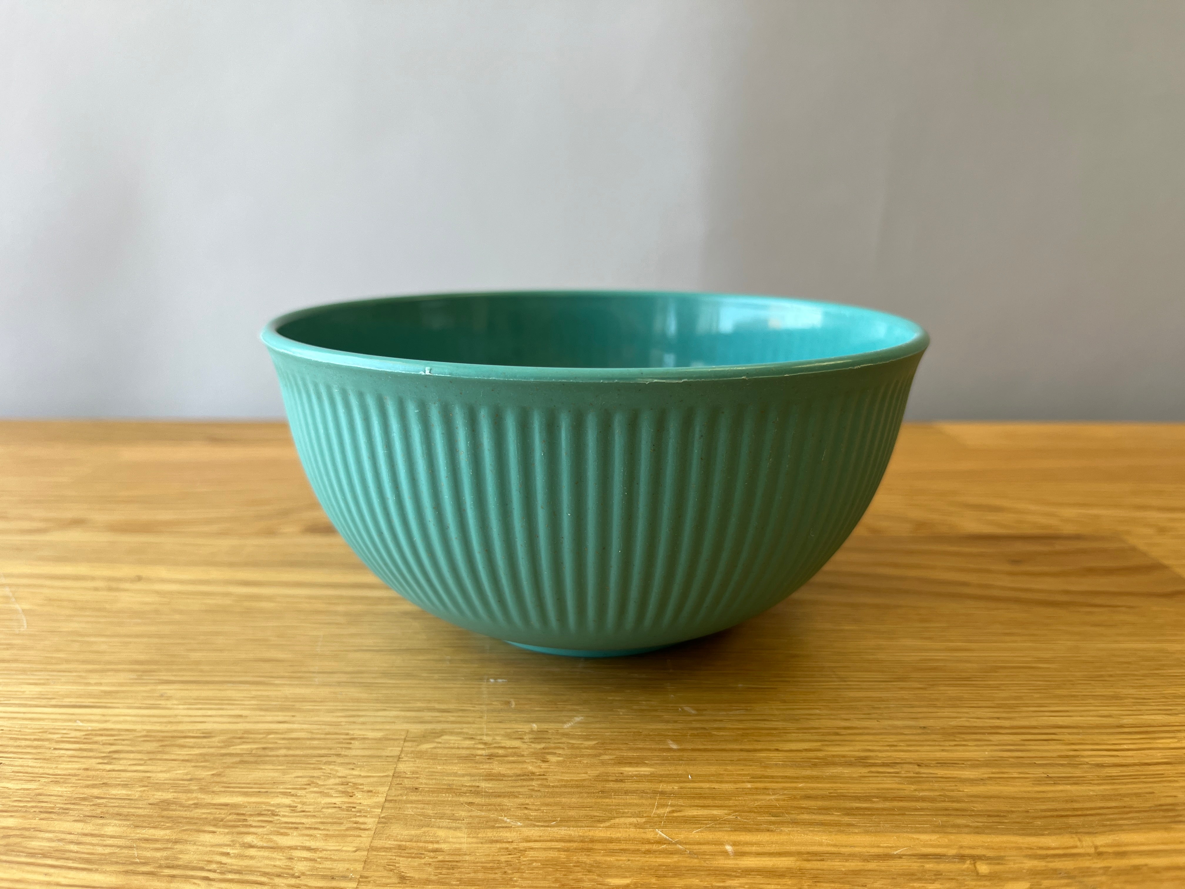 Dark Green Plastic Bowl