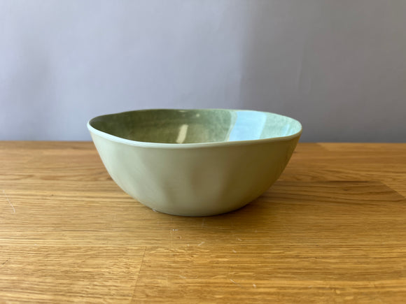 Green Plastic Bowl