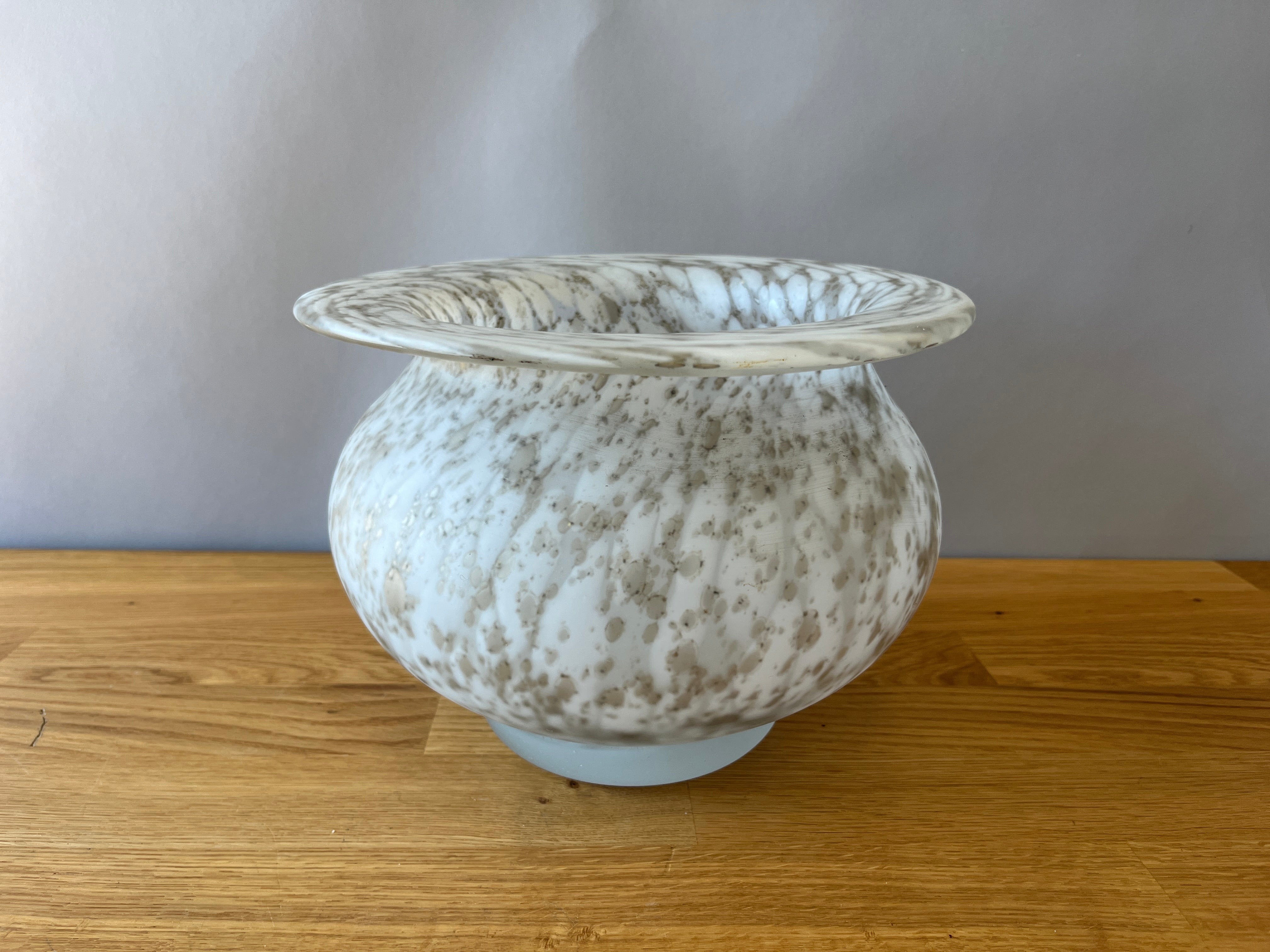 glass hurricane vase