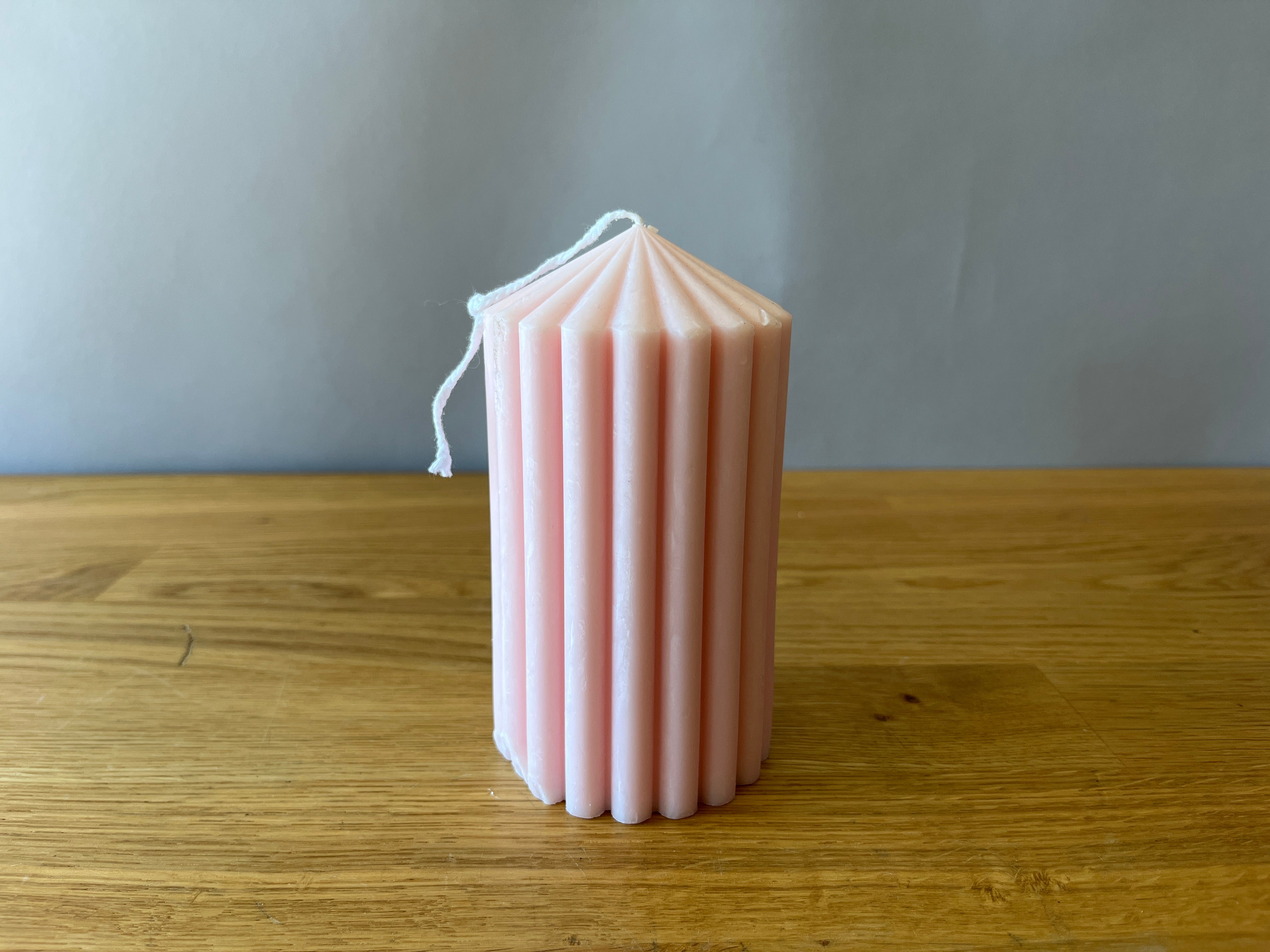 Pink candle