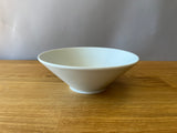 white cereal bowl