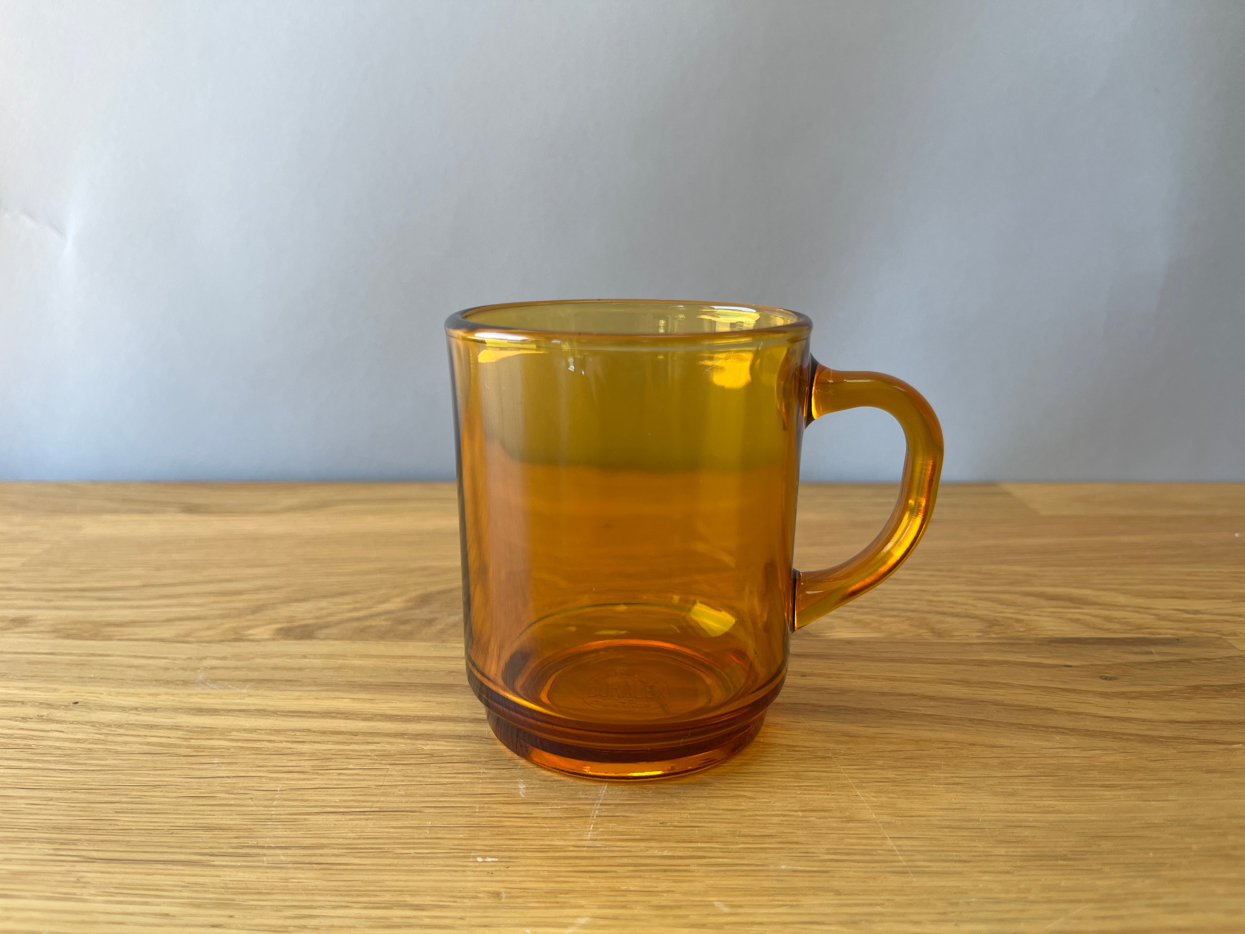 Amber Glass Mug
