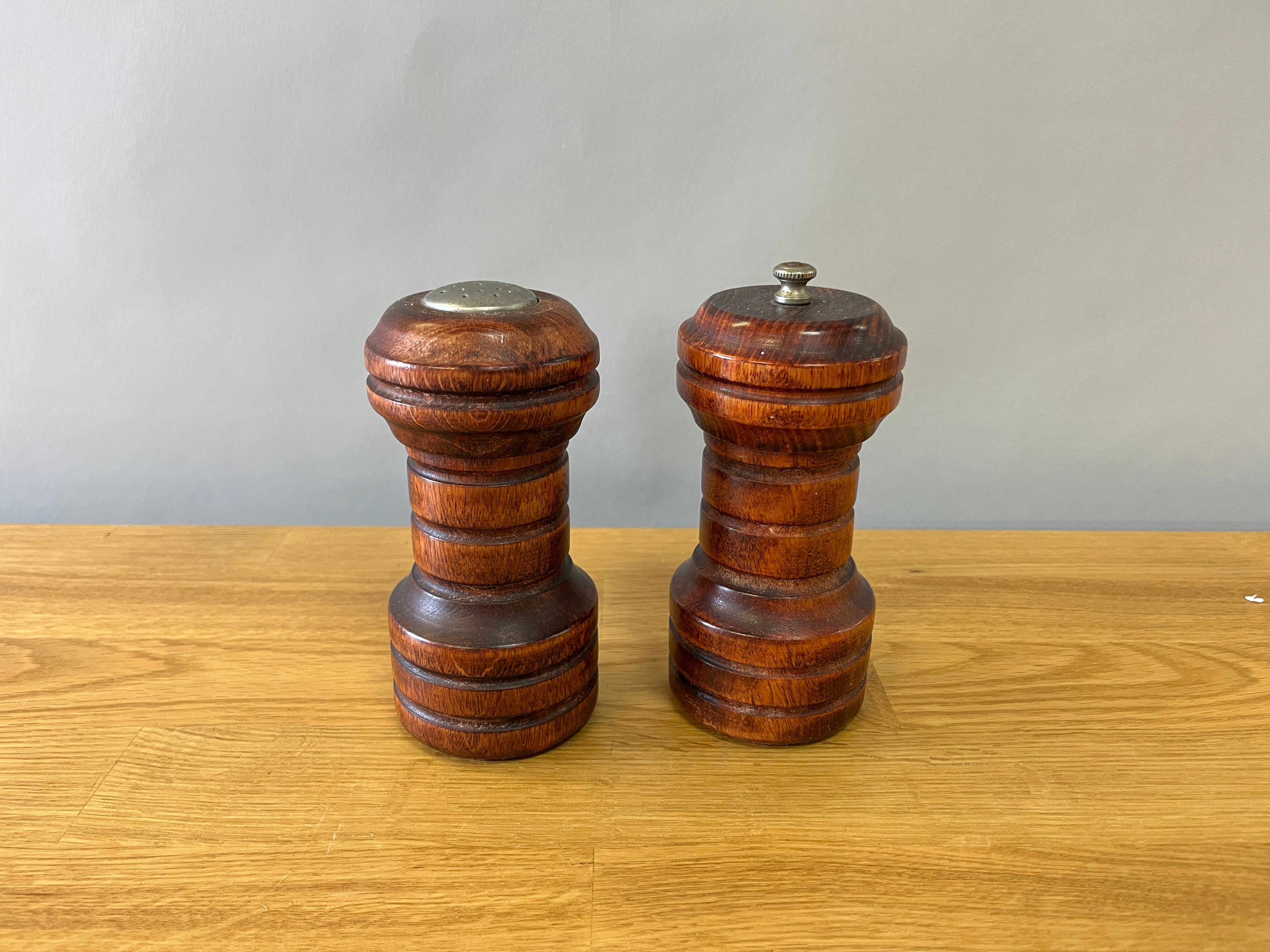 Red Wood Salt and Pepper