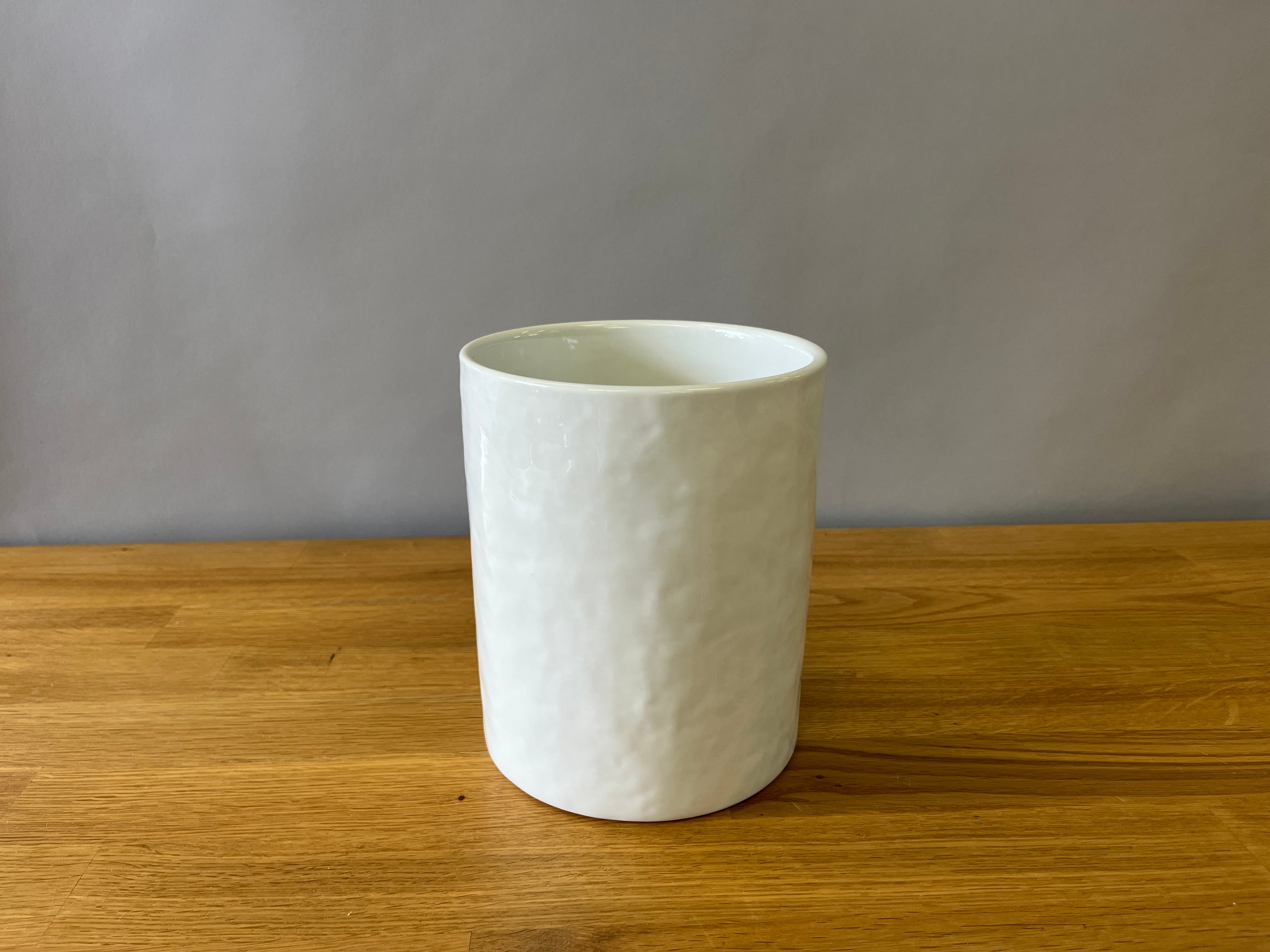 White Utensil Holder