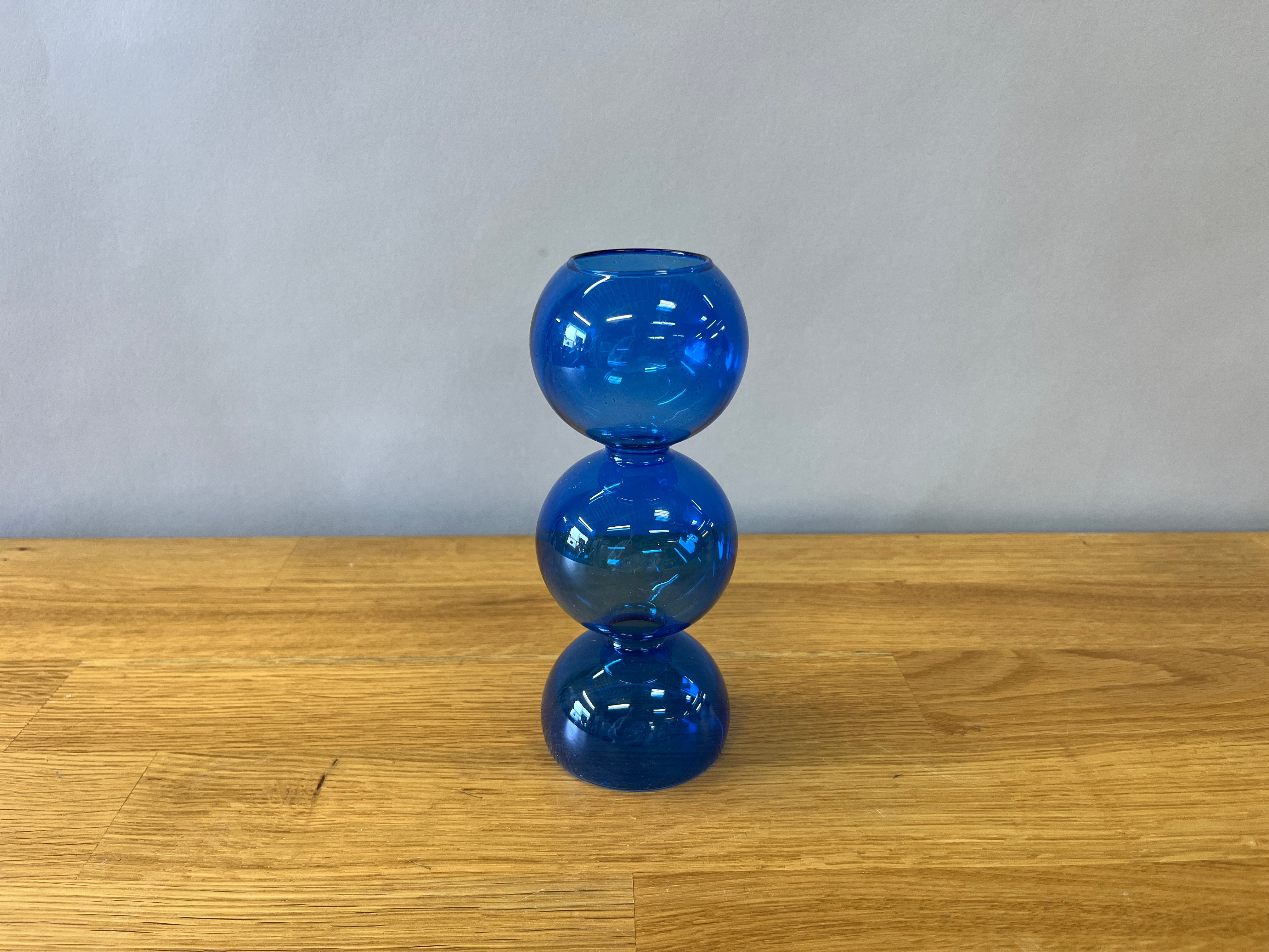 Blue Glass Vase