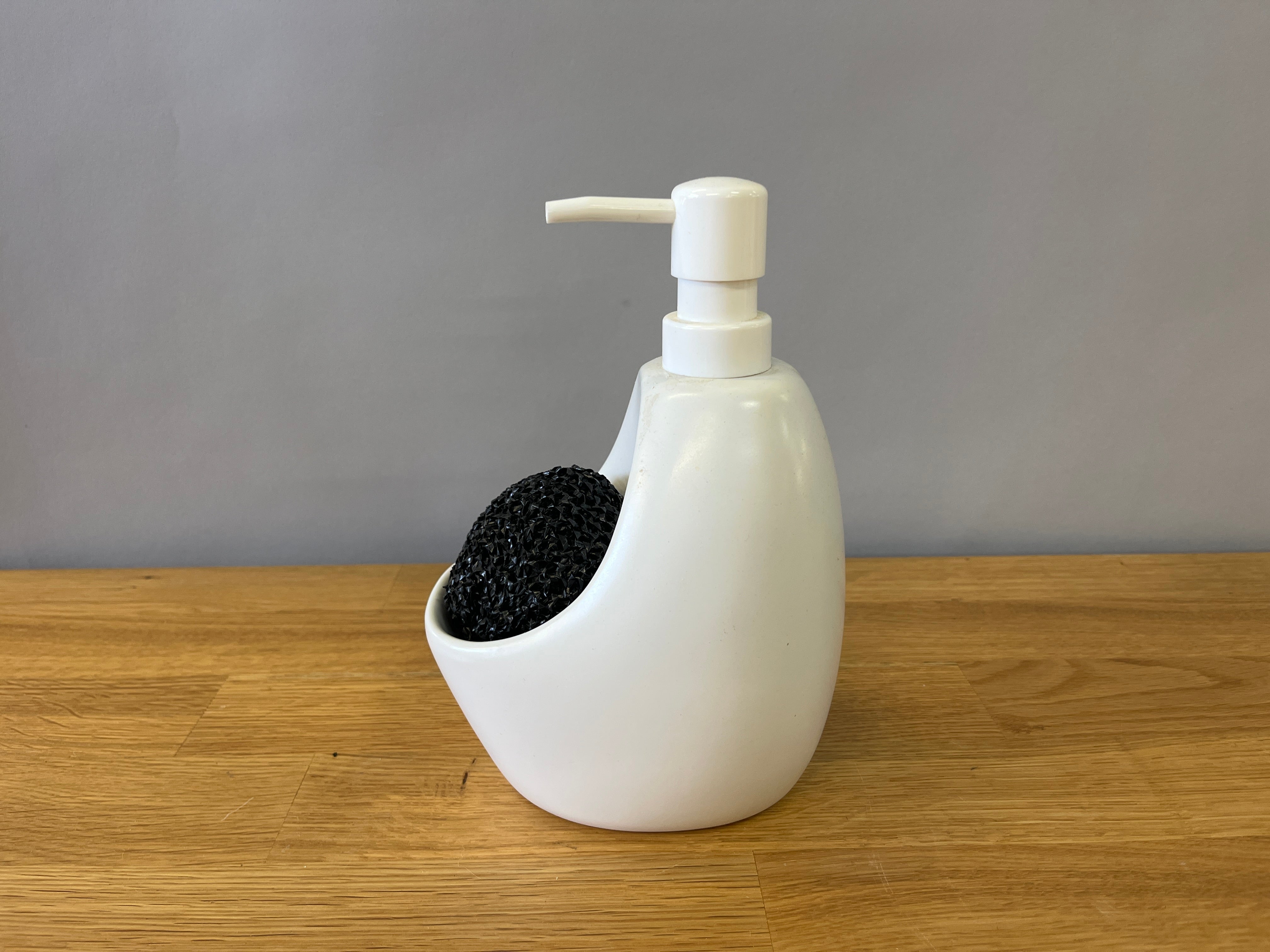White Soap Dispenser