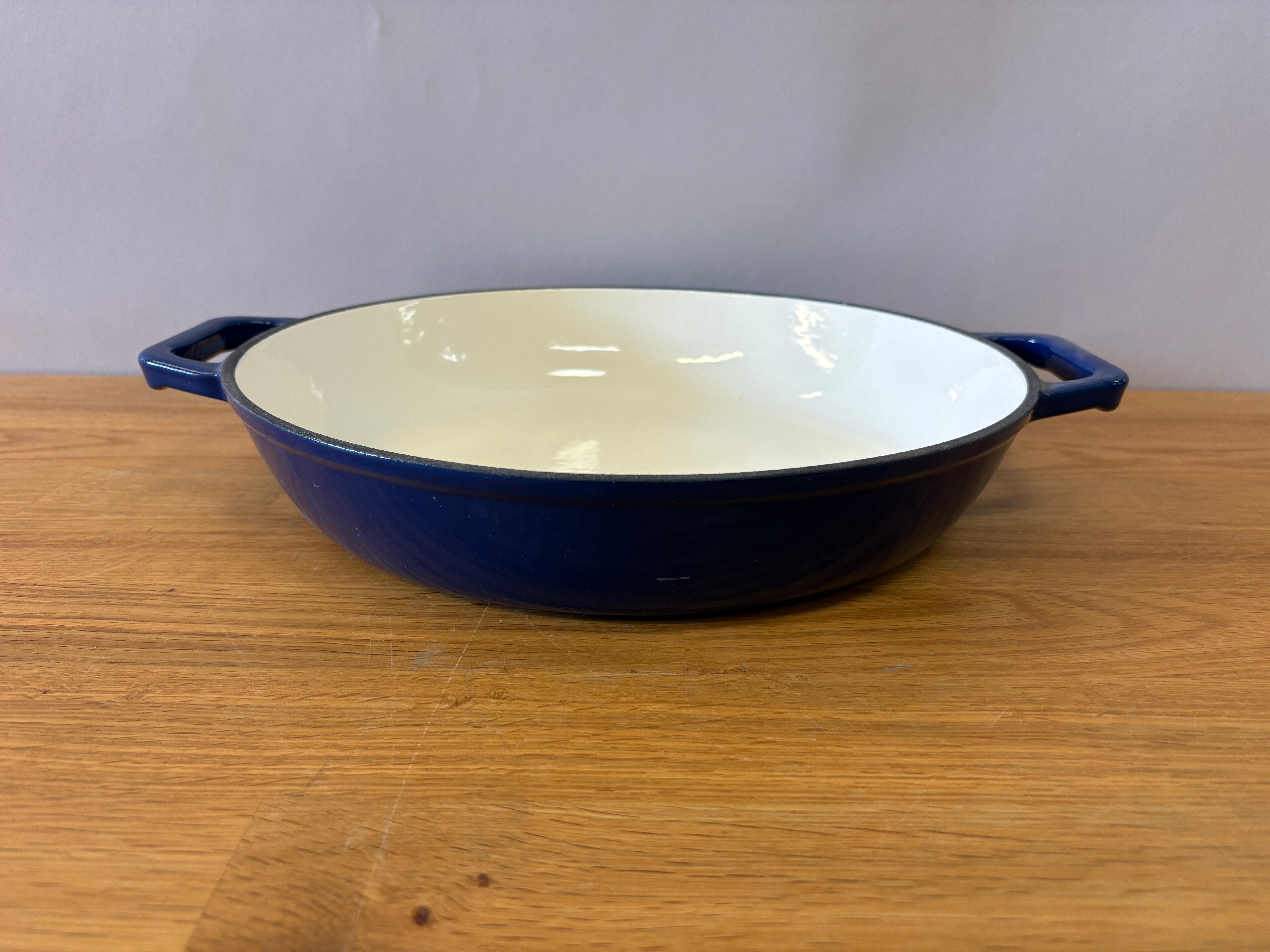 Blue Cast Iron Pot