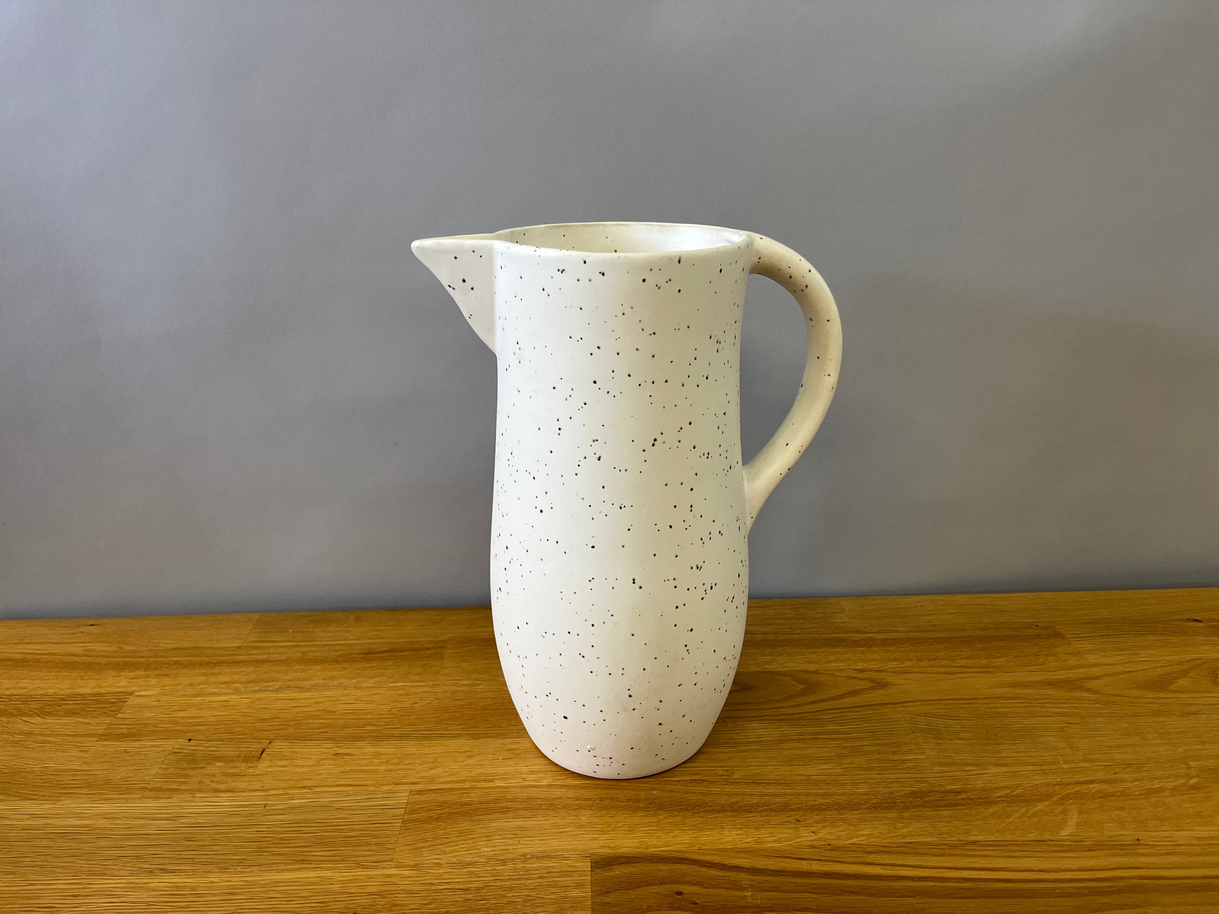 White Decorative Pitcher